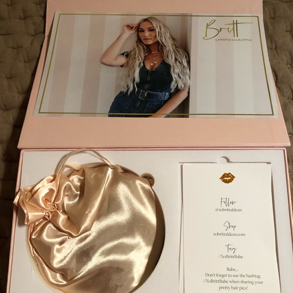 Clip in hair extensions